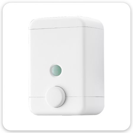 Dispensador de jabón líquido para manos - Dispensador de jabón montado en la pared Cube (25 oz)